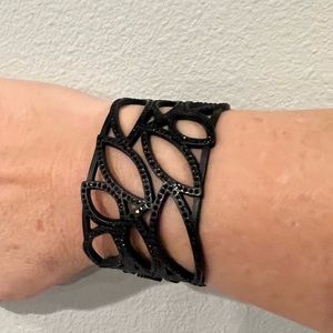 Lia Sophia Night Owl black bracelet